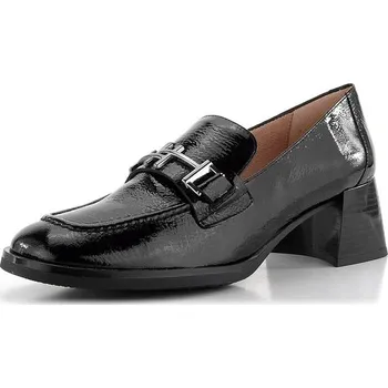 Dámské polobotky Hispanitas lakované polobotky na podpatku black Milan HI243590 - 40 | P687760