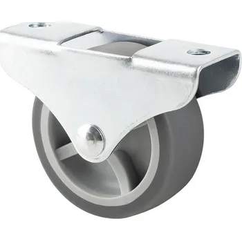 Strong kolečko nábytkové gumové 50 x 19mm pevné