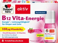 Queisser Doppelherz Aktiv B12 Vita-Energie malina 350 mcg 8 lahviček