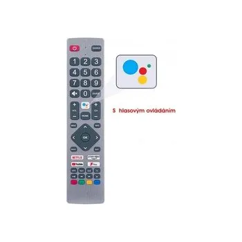 Dálkový ovladač Sharp AQUOS SHW/RMC/0133 náhradní dálkový ovladač s hlasovým ovládáním, DLT, Sada Bez baterie