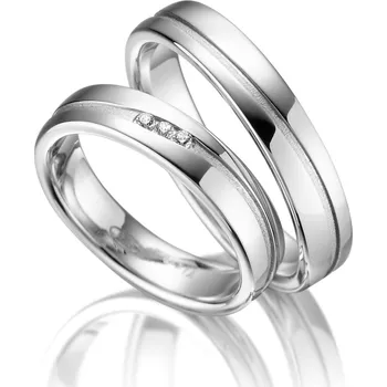 Prsten Marrya Stříbrné snubní prsteny SI-13