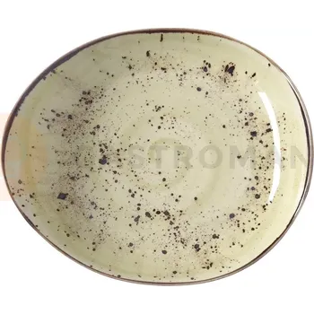 Talíř Talíř servírovací 270x240 mm | FINE DINE, Olive
