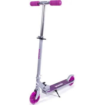 Koloběžka Koloběžka Scudoo Teeno Pro se svítícími kolečky - fialová