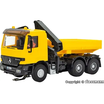 Modelová železnice VIESSMANN 8023 H0 CarMotion - automobil MB ACTROS s jeřábem VI80230