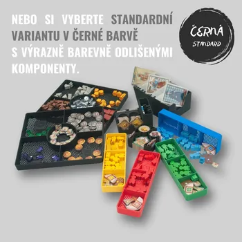 Příslušenství k deskovým hrám Junta Katedrála - INSERT do hry (79382) Barva: Černá