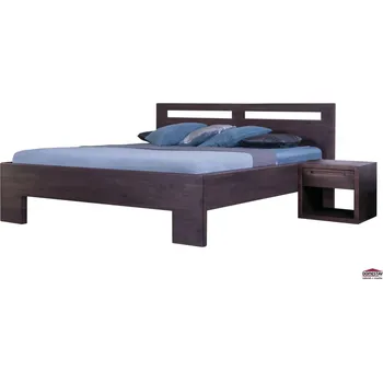 Postel Domestav MESSINA manželská postel 180 cm buk cink olejovaný