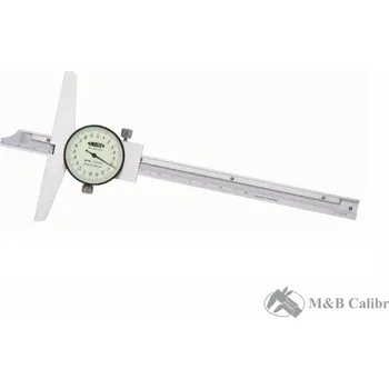 Posuvné měřítko Hloubkoměr s číselníkovým úchylkoměrem 200/0,02 mm INSIZE