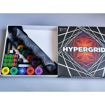 Příslušenství k deskovým hrám inserty.cz Hypergrid - Insert (černý, 0052)