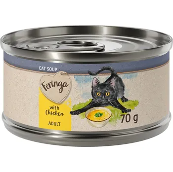Krmivo pro kočku 24x70g Feringa Cat Soup - kuřecí