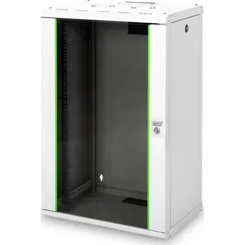 regál Digitus Wallmount cabinet 20U Nástěnný regál Šedá