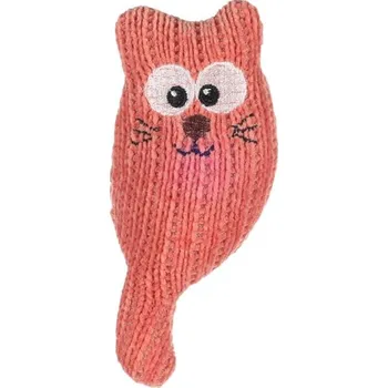 Hračka pro psa Hračka cat plyš kočka Blaro růžová 14cm Flamingo