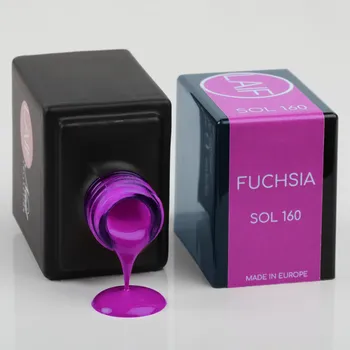 Umělé nehty Laif Gel lak fialový SOL - 160 Fuchsia 10 ml