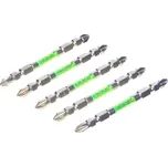 Sada japonských oboustranných bitů ve zlaté barvě PH2 SK11 - 5 ks - HRC62 - 85 mm