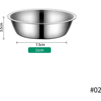 Miska pro psa Nerezová miska pro psy a kočky - 11 cm