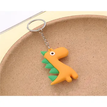 Přívěsek na klíče - DINOSAURUS 2 - ORANŽOVÝ (Značka: TIANTI)