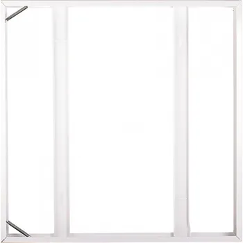 Žárovka Tesla - montážní rámeček pro LED panely 600x600mm lesklá bílá