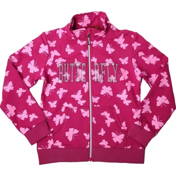 Dívčí mikina Dívčí mikina Wolf M2251 tmavě růžová