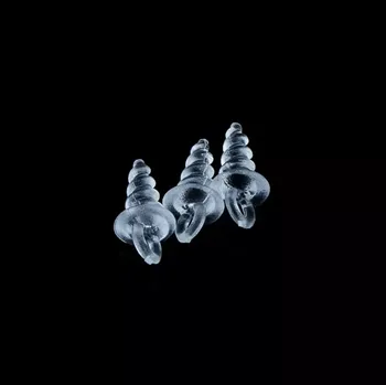 Garda držáky nástrahy - Zavrtávací držák pro pop-up čirý 10ks