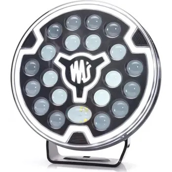 Přední světlomet LED přídavný reflektor Waś 9" 228mm, s pozičním světlem, 12-24V, ECE (W268 HR50)