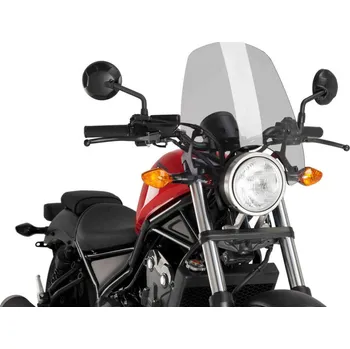 Plexi štít PUIG NEW. GEN TOURING Honda CMX 500 Rebel 9462H kouřová