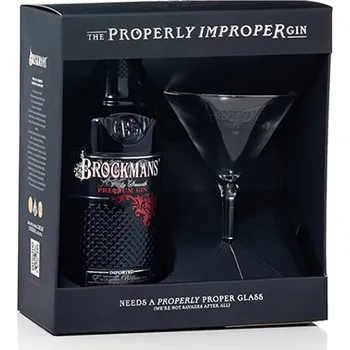 Gin BROCKMANS PREMIUM 40% 0.7l +sklo(karton)