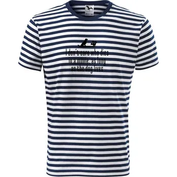 Pánské oblečení i dont care - dog - Triko na vodu - M ( Prouhovaná )