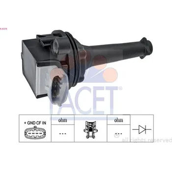 Zapalovací cívka Zapalovací cívka FACET 9.6378