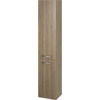 Koupelnový nábytek Cersanit Lara Skříňka vysoká 150x30 cm, ořech, S926-008-DSM