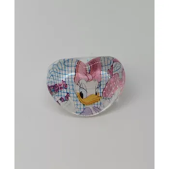 Prsten Prstýnek - MICKEY MOUSE SRDÍČKO - DAISY 3 - S vadou 1 (Značka: ZHEJIANG)