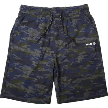 Chlapecké kraťasy Chlapecké kraťasy Wolf T2338 modrý maskáč