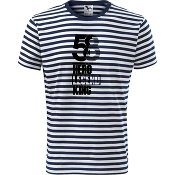 Hero, Legend, King x Queen 1958 - Triko na vodu - 2XL ( Prouhovaná )