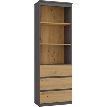 regál Regál RS-60 - antracit/dub artisan