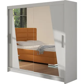 Šatní skříň Velká šatní skříň BEGA XIV - Bílá