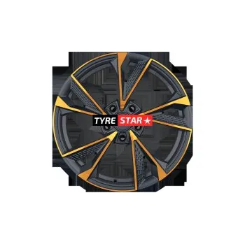 Alu kolo MAM RS6 8x18 5x100 ET38 MATT BLACK FRONT COPPER