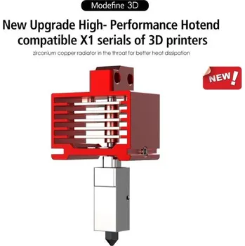 Příslušenství k 3D tiskárně Modefine 3D M1 Pro hotend 0,4mm pro Bambu Lab X1