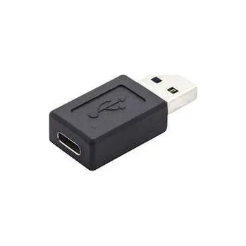 Datové redukce USB (3.0) Redukce, USB (3.0), USB A (3.0) M-USB C (3.1) F, 0, černá, plastic bag, plastov,rychlé dodání