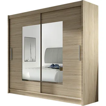 Šatní skříň ankon BEGA VII 180 cm sonoma