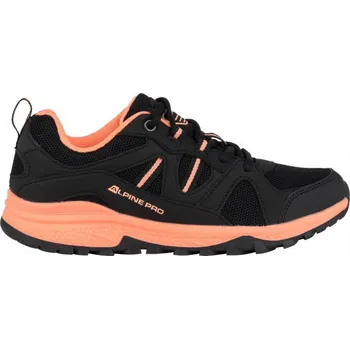 Dámská treková obuv Dámská outdoorová obuv ALPINE PRO OLA 37 Černá, Oranžová