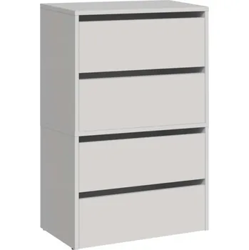 Předsíňová stěna Botník MODO X2 - bílá