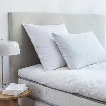 Polštář Blancheporte Péřový polštář bílá 90 cm, váleček