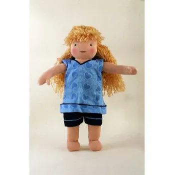 Panenka Dolls4Tibet Tibetská hadrová panenka přátelství Daisy