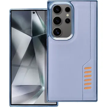 Pouzdro na mobilní telefon Pouzdro MILANO SAMSUNG Galaxy S24 Ultra modré