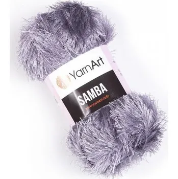 Galanterie Pletací příze Samba 100g šedá