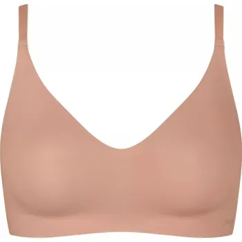 Podprsenka Dámská podprsenka ZERO Microfibre 2.0 Bralette - CAMEO BROWN - hnědá 00ME - SLOGGI BROWN S