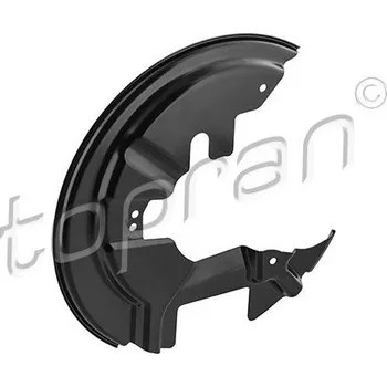 Brzdový kotouč Ochranný plech proti rozstřikování, brzdový kotouč TOPRAN 305 498