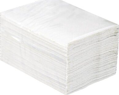 Toaletní papír skládaný Merida TOP, 8960 ks/balení - 100% celulóza