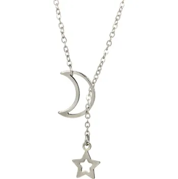 Náhrdelník Prosperk Náhrdelník měsíc s hvězdičkou S3690