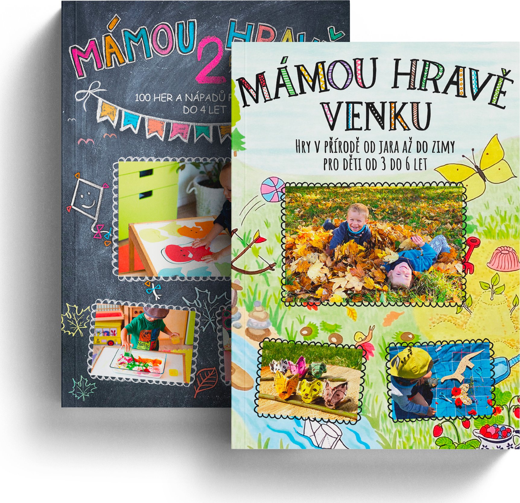 Zvýhodněný balíček 2 knih (Mámou hravě 2 + Mámou hravě venku)