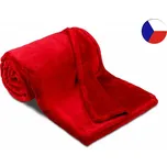 Luxusní mikroplyšová deka ME UNI SLEEP 150x200 Bordó 300g