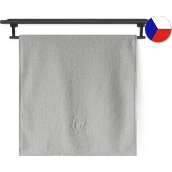 Ručník Luxusní ručník 50x100 GRAND Motýlek 640g platinová